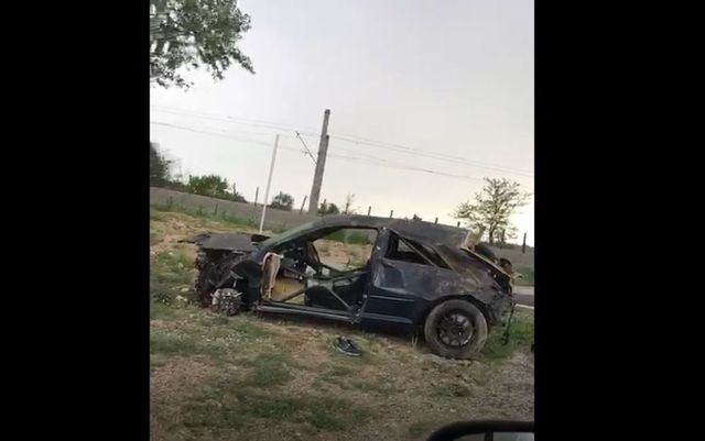 Accident pe Centura București, în localitatea Tunari