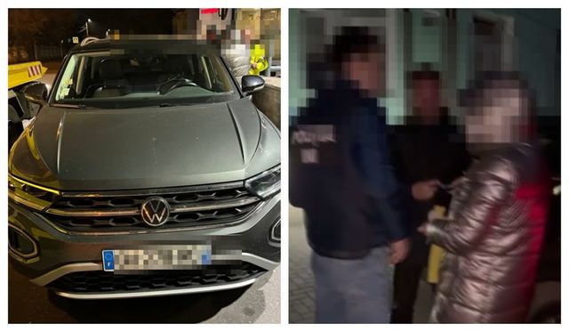 Un autoturism furat din Franța a fost depistat de polițiști în raionul Strășeni