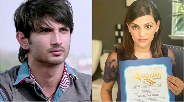 Sushant Singh Rajput receives special recognition from California State Assembly