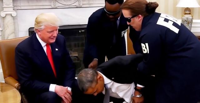 Videoclipul fals cu Barck Obama, distribuit de președintele Donald Trumo
