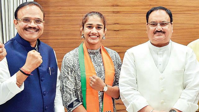 Wrestler Babita Phogat resigns from Haryana police, may contest Assembly polls