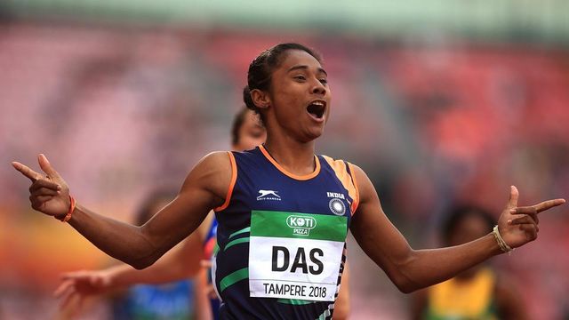 Hima Das Races to Her Third International Gold Medal in Two Weeks