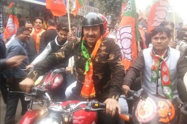Manoj Tiwari Wears Army Jacket At BJP Rally, Turns Target For Opposition