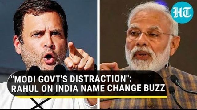 'These Are Distraction Tactics': Rahul Gandhi on India-Bharat Name Row, Says 'Little Bit of Fear in Govt'