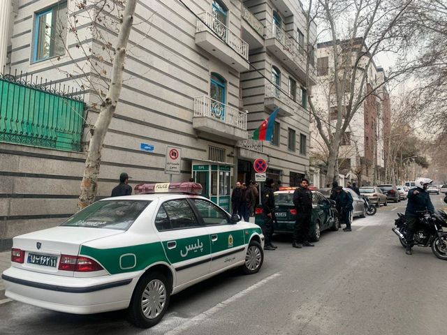 Atac armat asupra Ambasadei Republicii Azerbaidjan de la Teheran