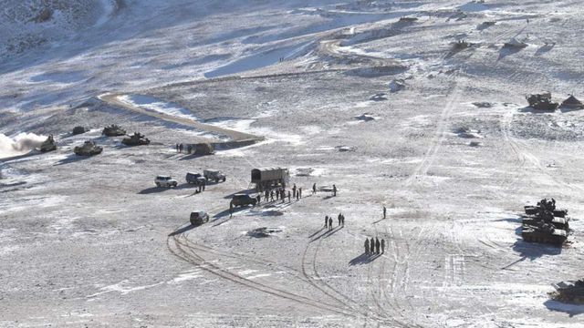 Army releases visuals and photos of disengagement process in eastern Ladakh