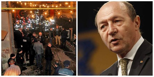Traian Băsescu îi desființează pe pompierii care au intervenit la Colectiv: Mai antrenați au fost ospătarii de la Bamboo
