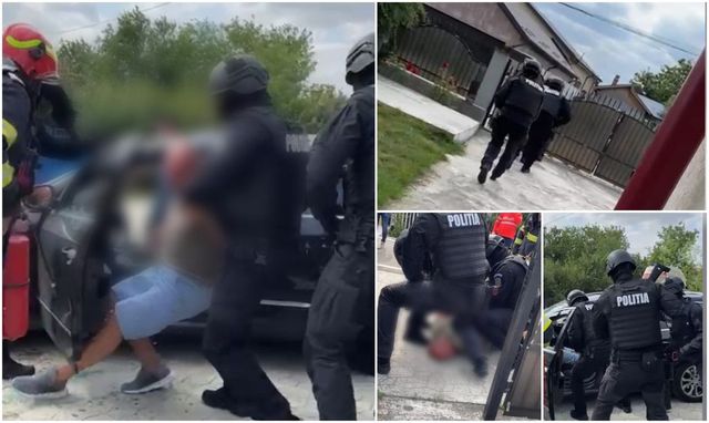 Un bărbat și-a legat de gât o sfoară și a amenințat că își dă foc în fața casei fostei soții