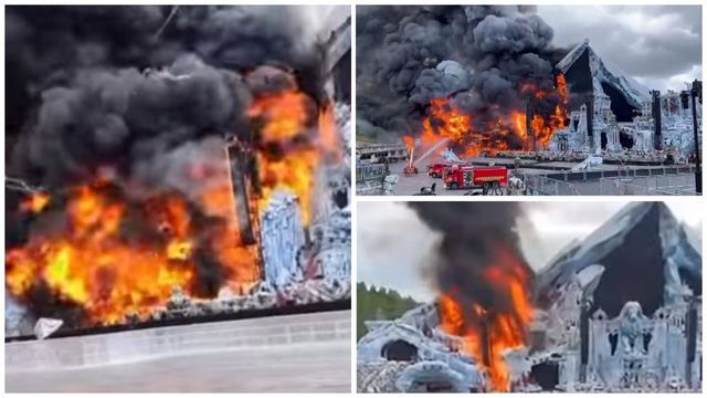 Incendiu devastator la Tomorrowland, chiar înainte de deschiderea festivalului: Scena principală distrusă