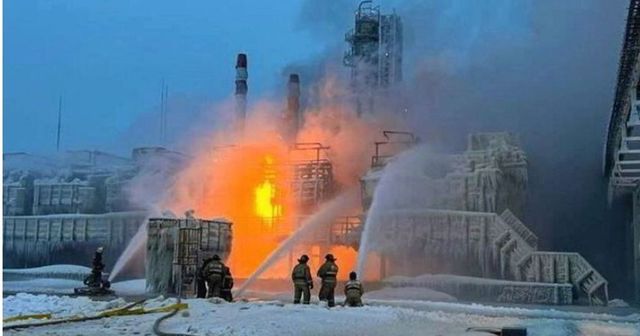 Rusia. Incendiu la un terminal de gaze lichefiate din Marea Baltică