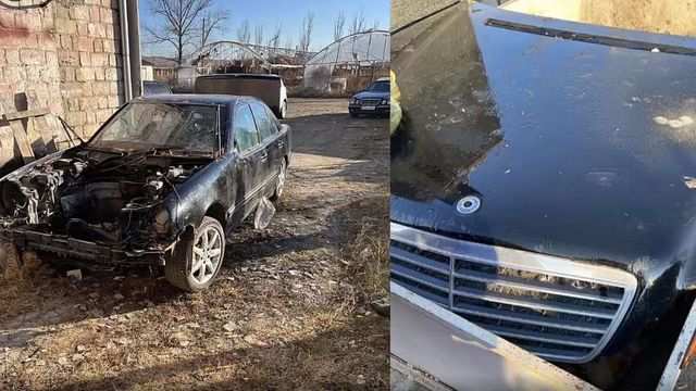 Un adolescent din Strășeni a furat un Mercedes din Chișinău, l-a dus acasă și l-a dezasamblat