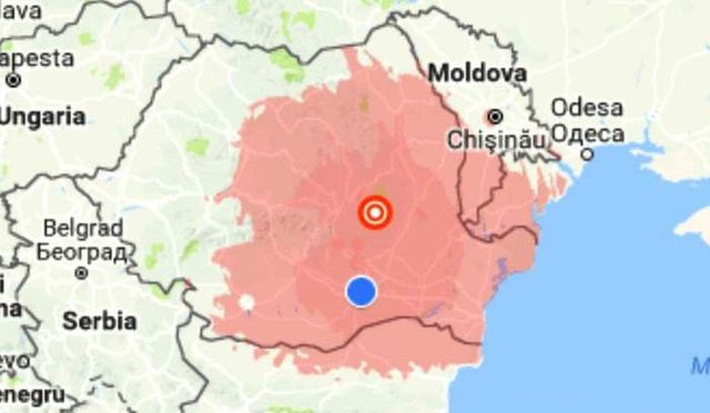 Cutremur de 4,8 în zona Vrancea