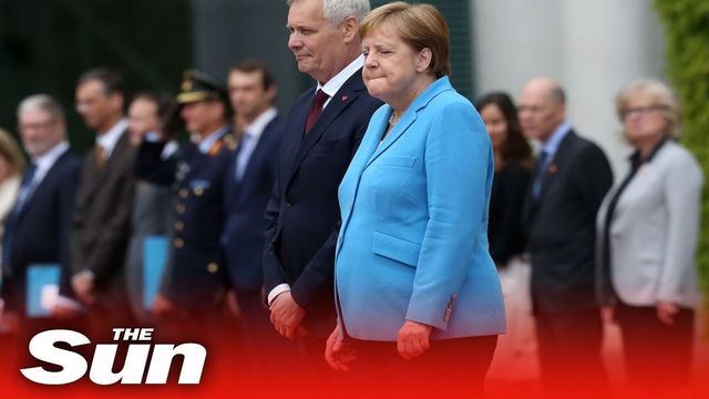 Angela Merkel, surprinsă tremurând necontrolat pentru a treia oară în ultimele săptămâni