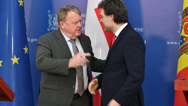 Ministrul de externe al Danemarcei, Lars Løkke Rasmussen, efectuează o vizită la Chișinău