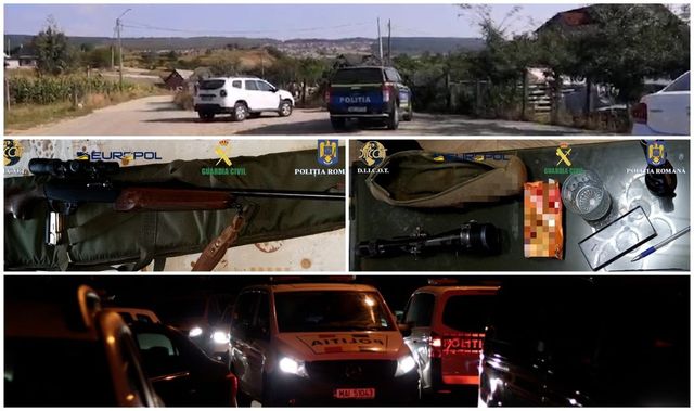 Percheziții la persoane suspectate de contrabandă cu arme, braconaj și trafic de droguri