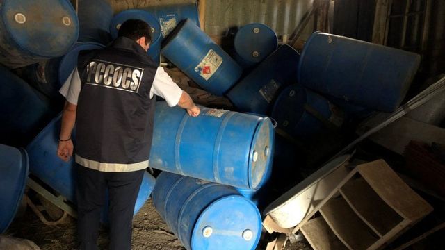 Zece tone de alcool etilic, care urma să ajungă în Ucraina prin contrabandă, depistat la Comrat
