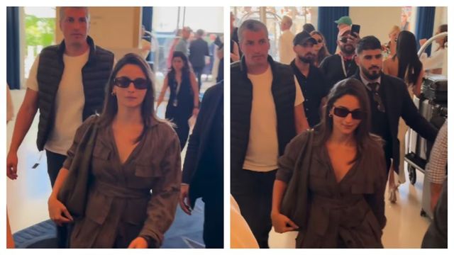 Cannes 2025: Alia Bhatt sets internet ablaze in vintage-inspired Schiaparelli floral gown, see pics