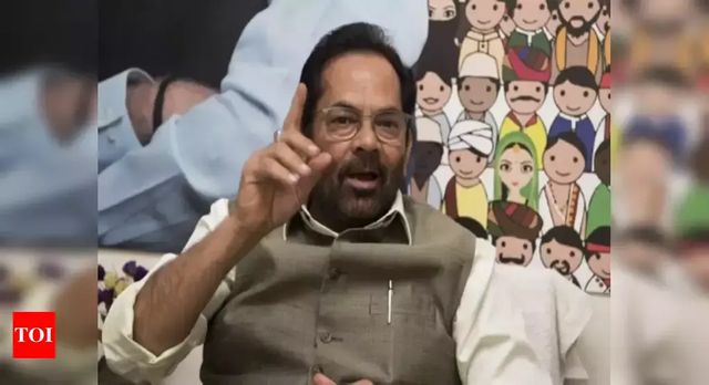 Coronavirus vaccine to be administered to those going for Haj pilgrimage from India: Union Minister Mukhtar Abbas Naqvi