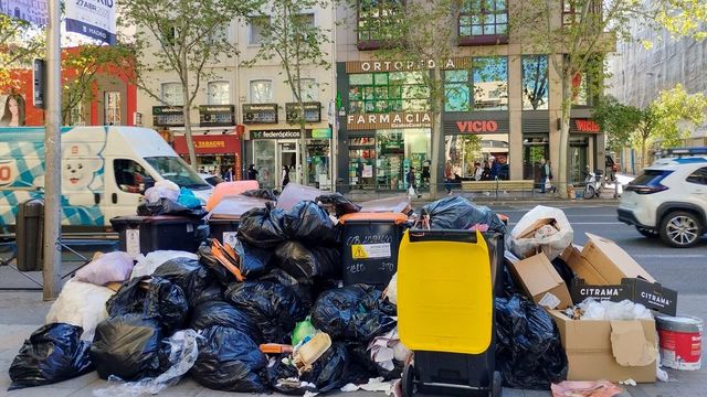 Multa millonaria a las empresas de basuras por el incumplimiento de los servicios mínimos en la huelga de Madrid