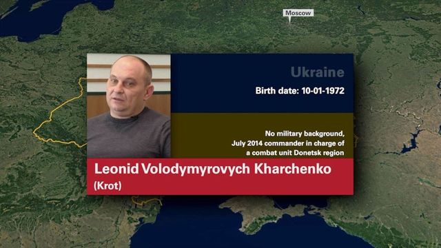 Обвиняемого по делу МН17 взяли под стражу в Донецке