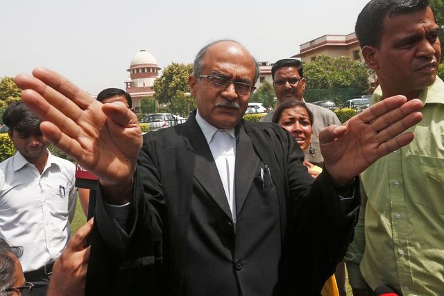 Expressing opinions cannot be called contempt, says advocate Prashant Bhushan in response to notice