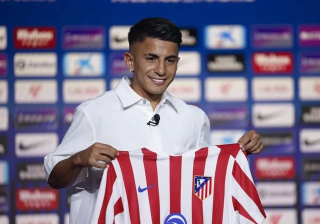 Almada: «Quiero pasar a formar parte de la historia del Atlético»
