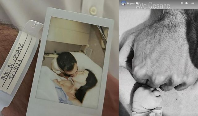 Aurora Ramazzotti ha partorito, è nato il primo figlio: Cesare