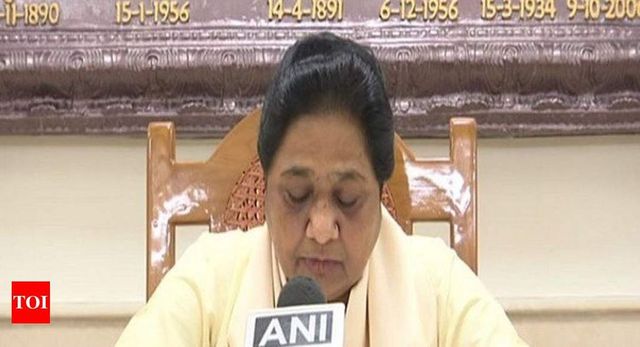 Mayawati attacks UP govt for inclusion of 17 OBCs in SC list