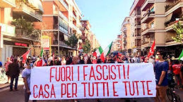 Scontri alla manifestazione di estrema destra a Roma