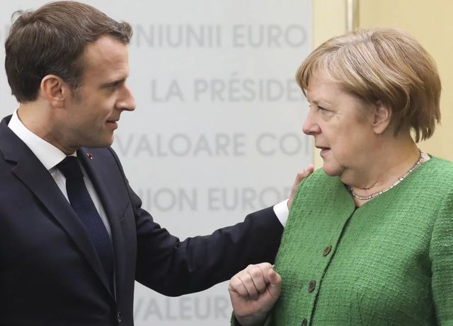 Macron ar susține-o pe Merkel dacă ar candida pentru președinția Comsiei Europene