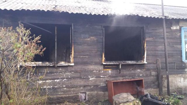 При пожаре в Новосибирской области погибли трое маленьких детей