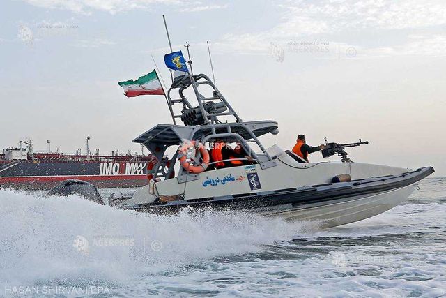 Iranul a mai reținut o navă în apropiere de strâmtoarea Ormuz