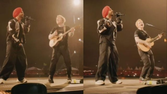 Viral: Ed Sheeran Sings Diljit's Song Lover In Punjabi At Mumbai Concert