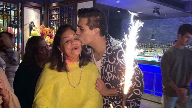 Karan Johar Hosts a Birthday Party For His Mother Hiroo Johar