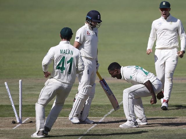 South Africa’s Kagiso Rabada banned for a Test after earning demerit point for excessive celebration