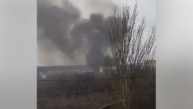 Incendiu de proporții la un depozit de fier uzat din orașul Codru, municipiul Chișinău