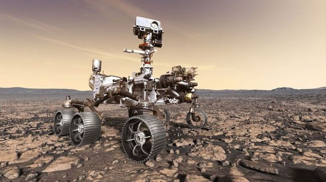 NASA a publicat prima înregistrare video ce prezintă coborârea roverului Perseverance pe planeta Marte