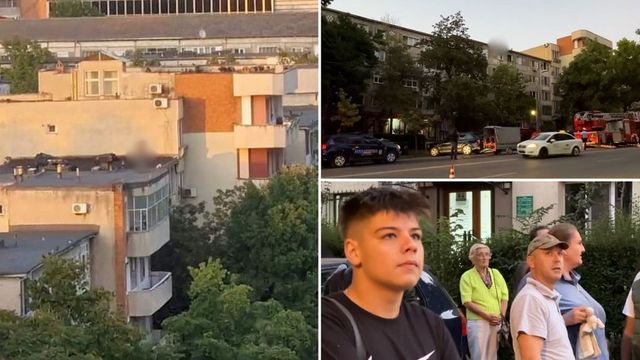 Un bărbat amenință că se aruncă de pe un bloc cu 4 etaje din Timișoara, după o ceartă cu nevasta