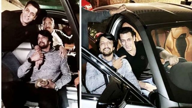 Salman Khan gifts a BMW M5 to Dabangg 3 co-star Sudeep