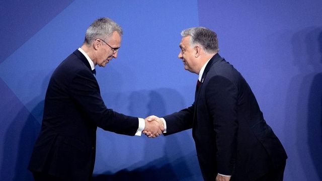 Orbán Viktor a NATO-főtitkárral egyeztetett