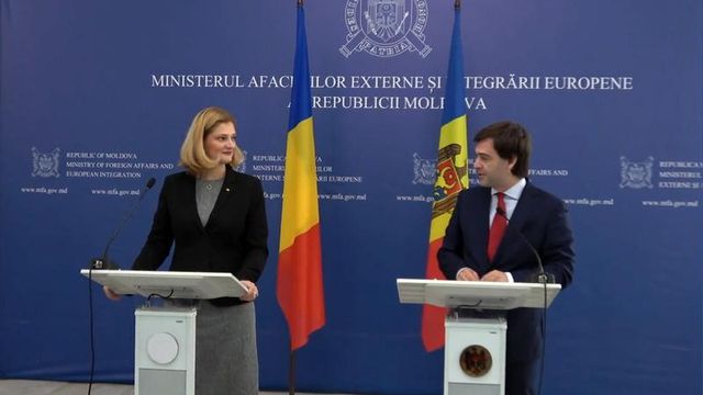Ministrul român de Externe, la Chișinău: Gazoductul Iași-Ungheni va fi operațional 100% din primăvară