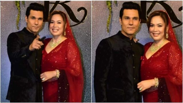 What Randeep Hooda and his wife Lin Laishram wore for their star-studded wedding reception