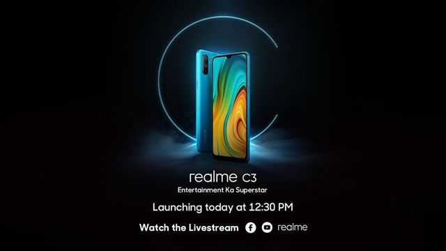 Realme C3 to Launch in India Today: How to Watch Live Stream