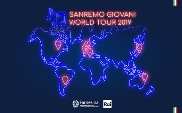 Sanremo Giovani World Tour, i giovani talenti italiani nel mondo