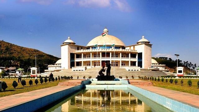More than 40 MLAs ready to form new Government in Manipur, converge at Imphal Raj Bhavan