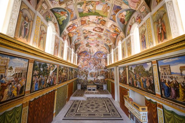 Dopo 500 anni gli arazzi di Raffaello tornano nella Cappella Sistina