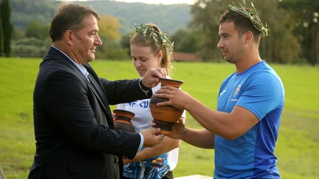 Marin Robu, cel mai bun halterofil la 2023 EWF CUP