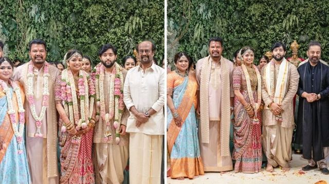Rajinikanth, Kamal Haasan And Others Attend Shankar's Daughter's Wedding