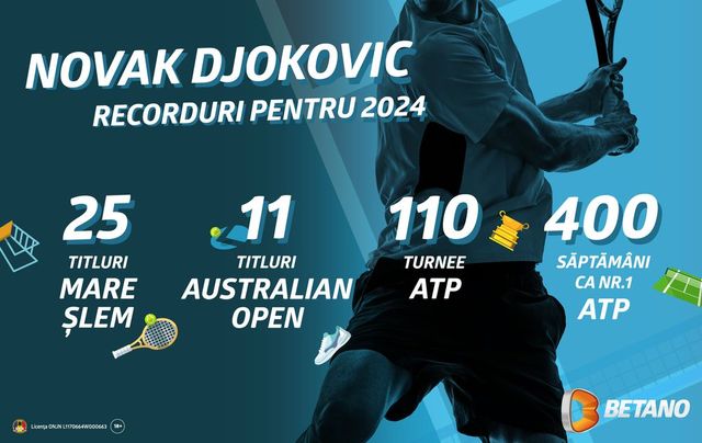 Novak Djokovici este în careul de ași la Australian Open