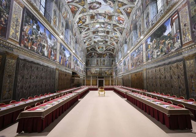 El Vaticano muestra las estancias en las que se decidirá el nuevo Papa